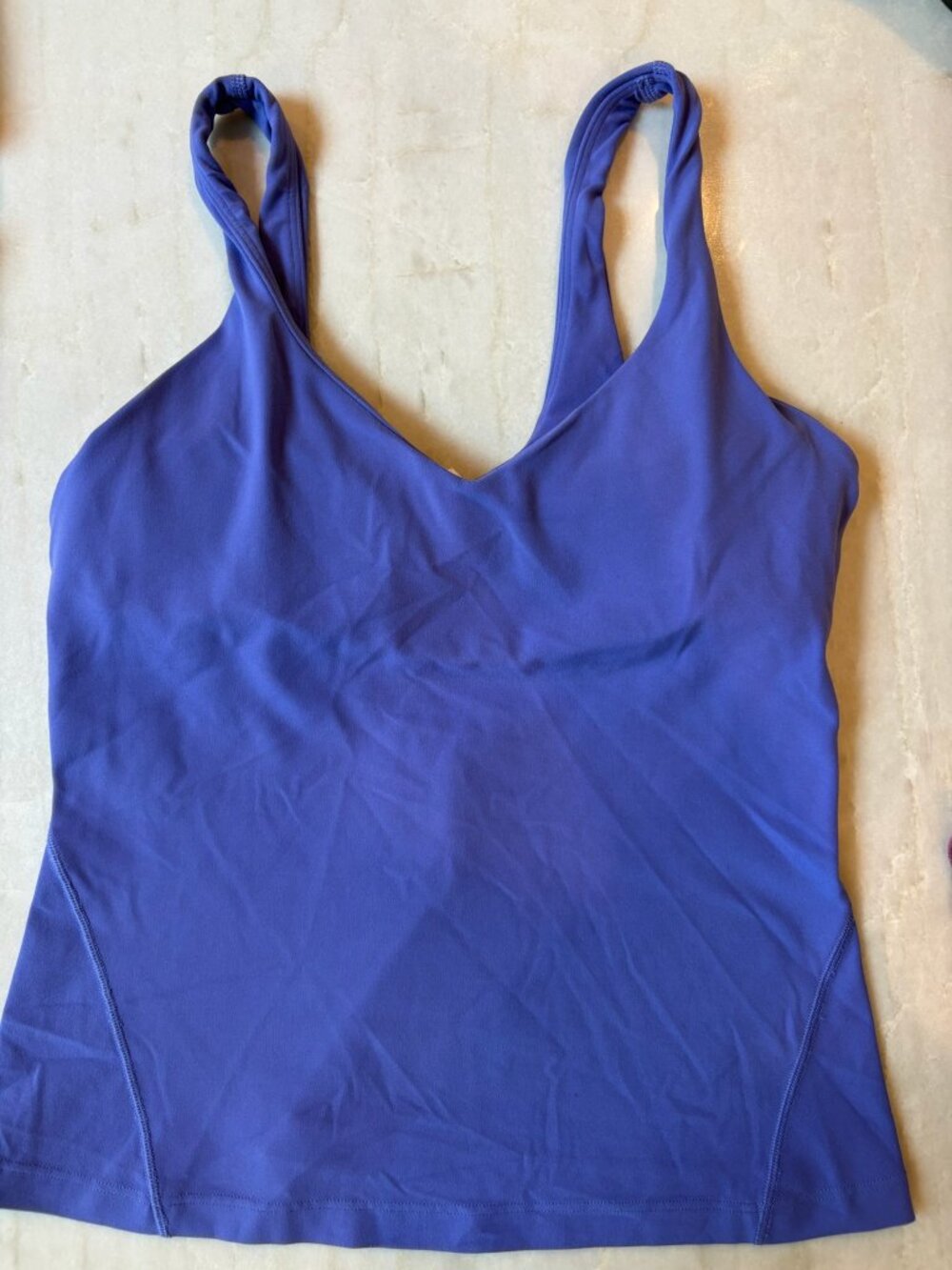 Lululemon Purple Tank (Bra insert)